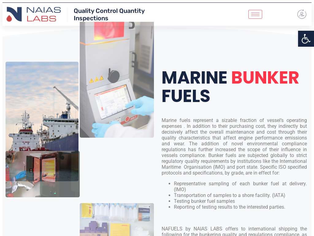 Naias Labs Marine Laboratory Analysis